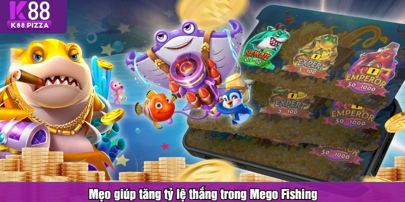 Mẹo giúp tăng tỷ lệ thắng trong Mego Fishing