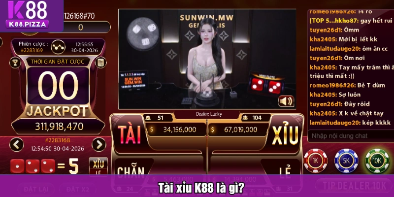 Tài xỉu K88 là gì?